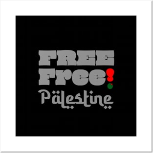 Free Free Palestine Posters and Art